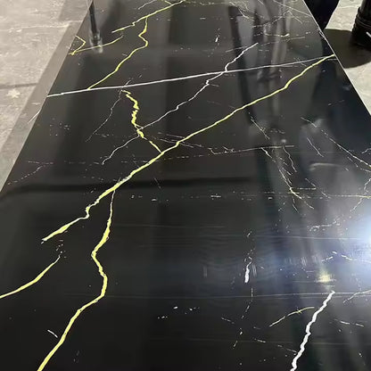 High Glossy Flexible 4*8ft Marble Sheet Uv Wall Panel UV Marble Sheet Coating Pvc Marble Sheet-海智集-