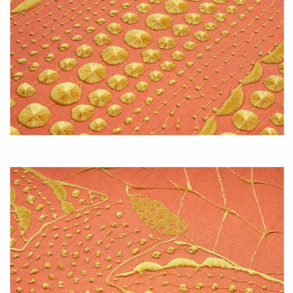 Decorative Art-Polka Dot Series - Pumpkin (orange)-海智集-