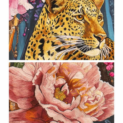 Leopard Shadows in the Jungle——A perfect collision of wildness and romance.-海智集-