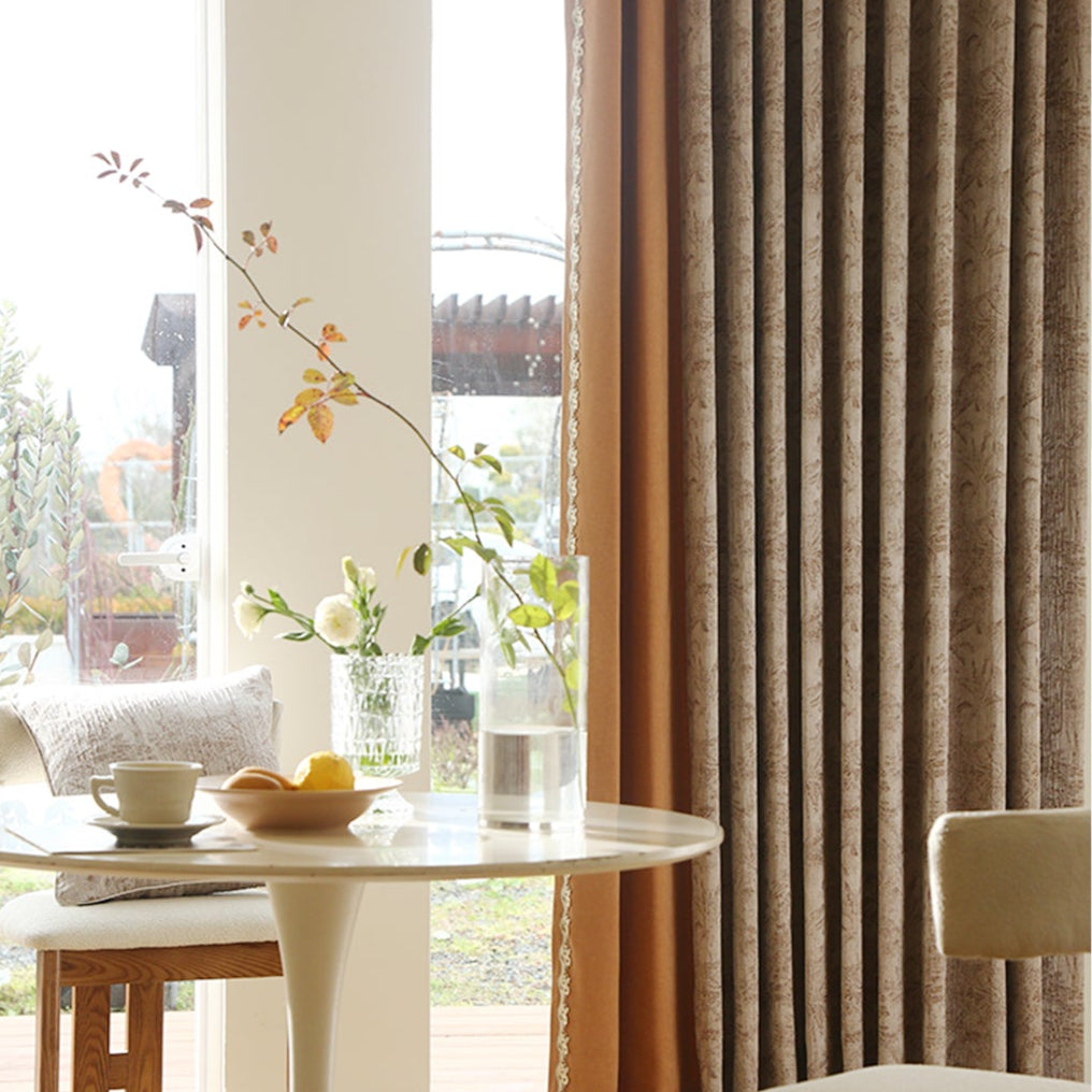 Eleanor Curtains: Made with yarns and high-precision jacquard weaving techniques, the patterns are three-dimensional and long-lasting without fading-海智集-
