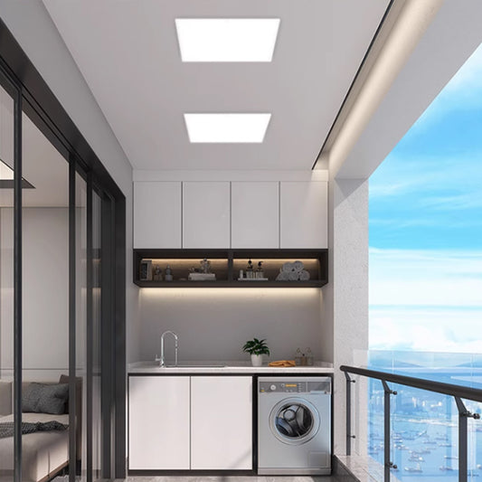 SMART PANEL EDGE-LIT LED Panel Light - Ultra Bright, Energy-Efficient with Automated Lighting Control - Versatile 295x595x9mm Design, 10-24W Suitable for Various Applications-海智集-