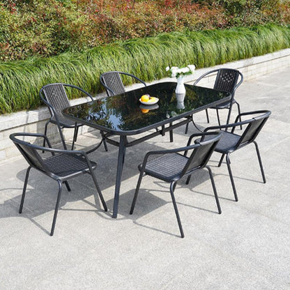 High-Quality Outdoor Dining Table - Durable and Chip-Resistant Furniture-海智集-
