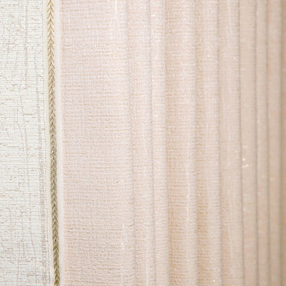 Pink lotus curtain: Delicate patterns are directly woven into the fabric, presenting a lasting and elegant three-dimensional texture-海智集-