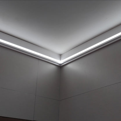 Linear Light Built-In Fixture - 28W Ultra Bright LED Panel Light, 1200x50x75mm, Modern Decorative Design for Versatile Indoor Applications-海智集-