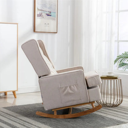 COOLMORE living room Comfortable rocking chair accent chair-海智集-Default-