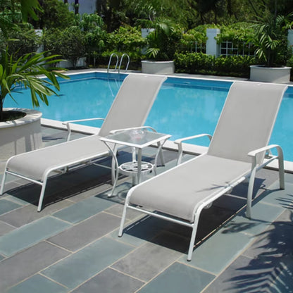 High-Quality Outdoor Lounge Chair - Strong Load, Anti-Corrosion, Comfortable Patio Furniture-海智集-