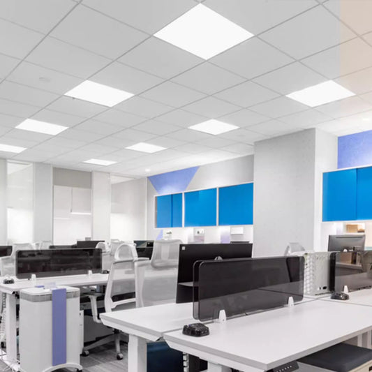 Customized Ultra Bright Square LED Panel Light - Power Adjustable Surface Switch, 620x620x30mm, 25W/28W/30W/34W/36W, Versatile Lighting Solution for Home and Office-海智集-