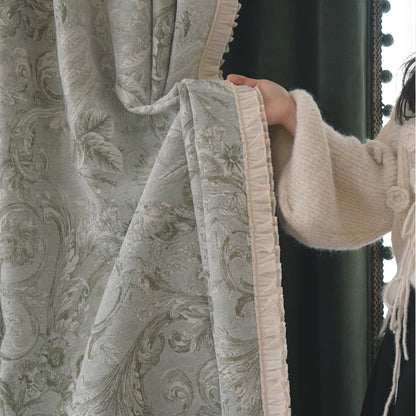 The spring field captures the green Curtain:a perfect blend of elegance and functionality designed for the modern home-海智集-