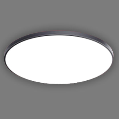 600mm LED Edge-Lit Pendant Light - Ultra Bright Round Disc Lamp - 36W/40W/48W Options - Versatile Pendant or Surface Mount Installation - Sleek Aluminum Frame with Diffuser-海智集-
