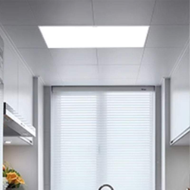 SURFACEMOUNTED BACKLIT PANEL - 24W Ultra Bright LED Panel Light, Ceiling Mounted, 300x600x38mm, Versatile Installation Options, High-Temperature Resistant Optical Lens, Ideal for Various Applications - White Finish Metal Design-海智集-