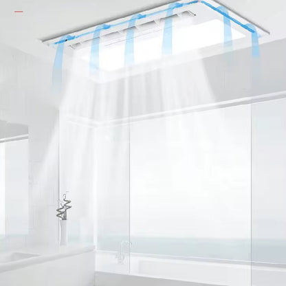 High-Power Bathroom Heater with Strong Wind - Durable and Efficient Bathroom Exhaust Fan-海智集-