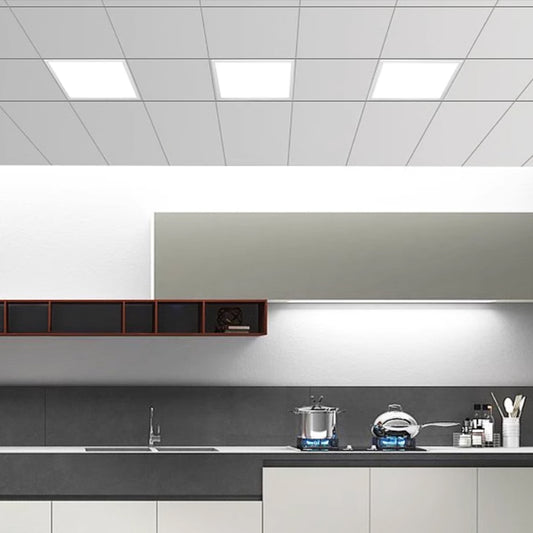 "Surface Mounted Edge-Lit Panel Light – Ultra Bright 30/36/40W Ceiling Fixture for Office, Gym, School, Hospital, and More - Versatile 300x1200x35mm Design Ideal for Grille Lamp Replacement"-海智集-
