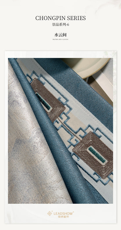 Shuiyunjian Curtains: Double-sided usable design, quality in a low-key manner-海智集-