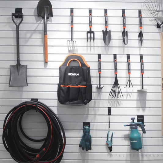Wall Storage Heavy-Duty Hooks - Customizable Double-Layer Multi-Purpose Hooks, Strong and Durable Design for Efficient Organization, 50kg Weight Capacity (Model GGQJ003), Ideal for Practical Home Storage Solutions-海智集-