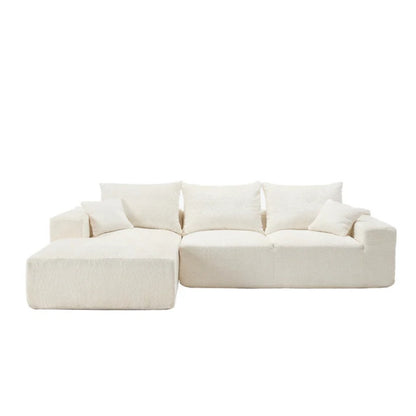 UNITED WE WIN Stylish fabric, excellent touch, L-shaped design, intimate comfort, large seated depth, free stretch, random combination, flexible, full compression, no installation of the sofa-海智集-Default-