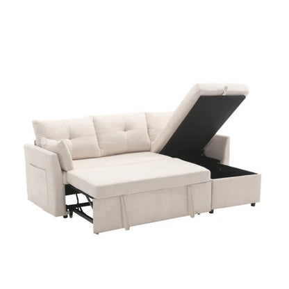 UNITED WE WIN-Furniture, modular L-shaped sofa, modular long sofa with reversible chaise lounge, Sofa bed, Sleeper sofa, modular sofa combination with storage seats.-海智集-Default-