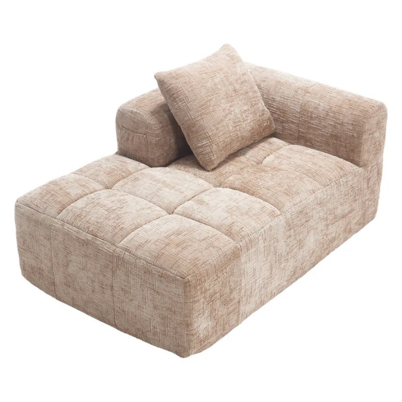UNITED WE WIN Chenille Loveseat Sofa,Minimalist Modular Couches Sleeper for Living Room Bedroom Apartment Lounge-海智集-Default-