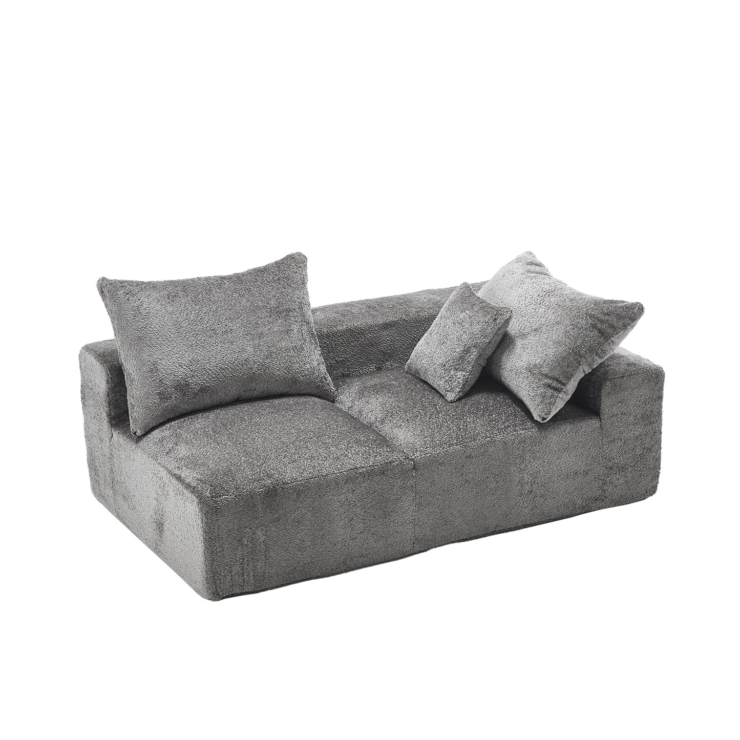 UNITED WE WIN Exquisite fabric technology, intimate two-person design, lazy leisure sitting, free combination of flexible and changeable, a wide range of scene applicability of the sofa-海智集-Default-