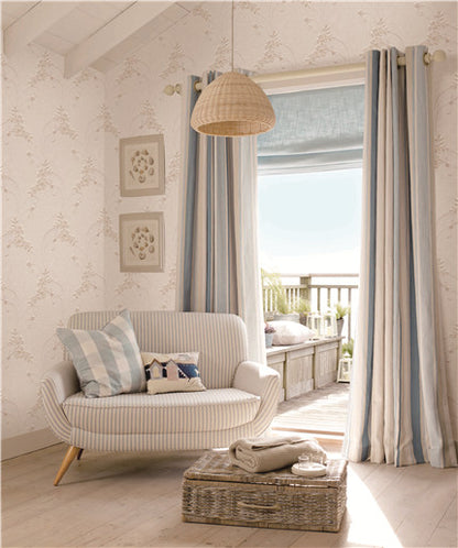 Oriental sentiment Wallpaper: The natural charm bestowed by Lingxiu wall fabric-海智集-
