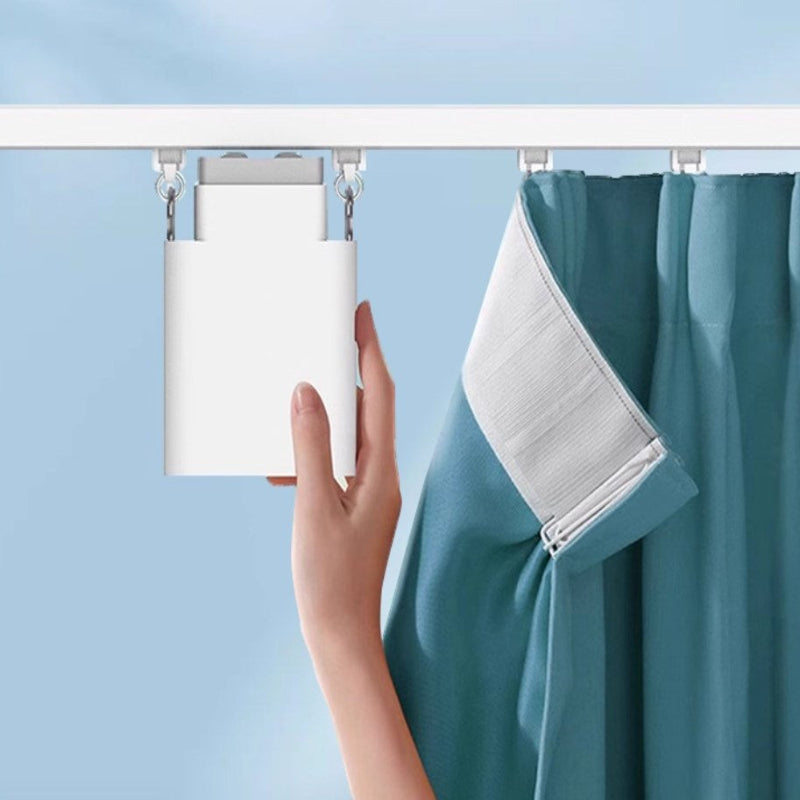 Window Curtain Treasure, automatic curtain tensioner, intelligent curtain companion, fully automatic Roman rod track, electric curtain motor-海智集-