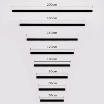 Smart outdoor LED long strip wall lamp, sensor bedroom, living room, home bedside, modern minimalist outdoor villa background-海智集-
