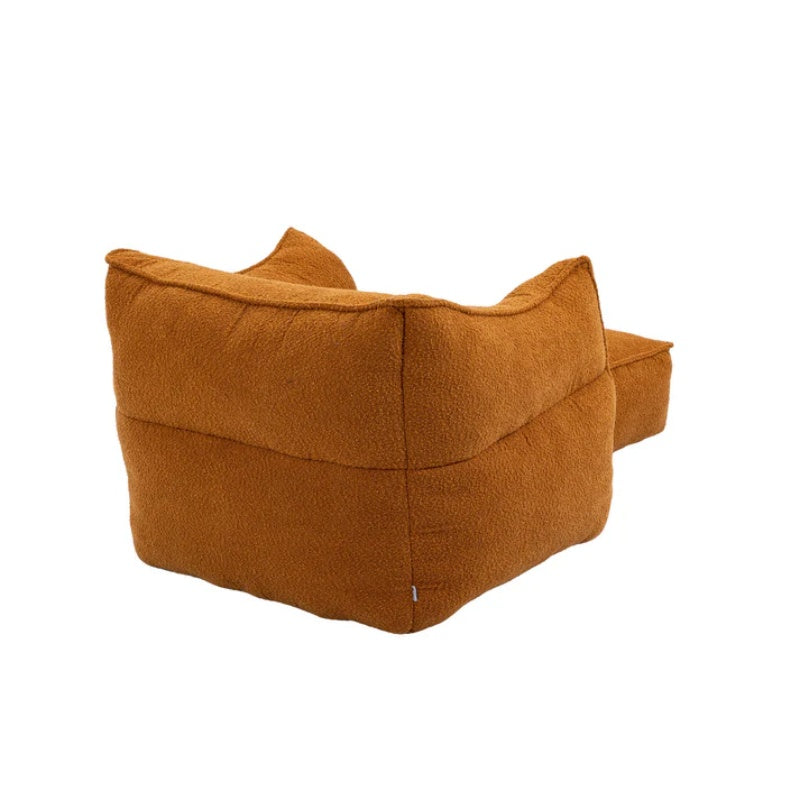 COOLMORE Bean Bag Chair Lazy Sofa/Footstool Durable Comfort Lounger High Back Bean Bag Chair Couch for Adults and Kids, Indoor & Outdoor-海智集-Default-