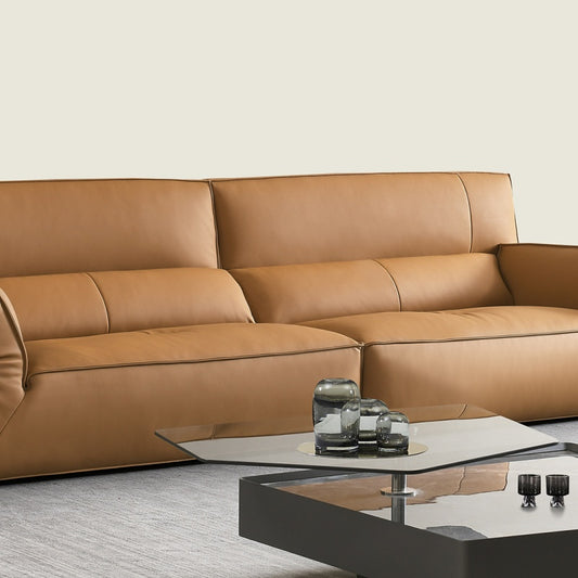 Jinxuan Series Genuine leather sofa, Italian light Luxury four-seater GlNSON-CB3728-海智集-