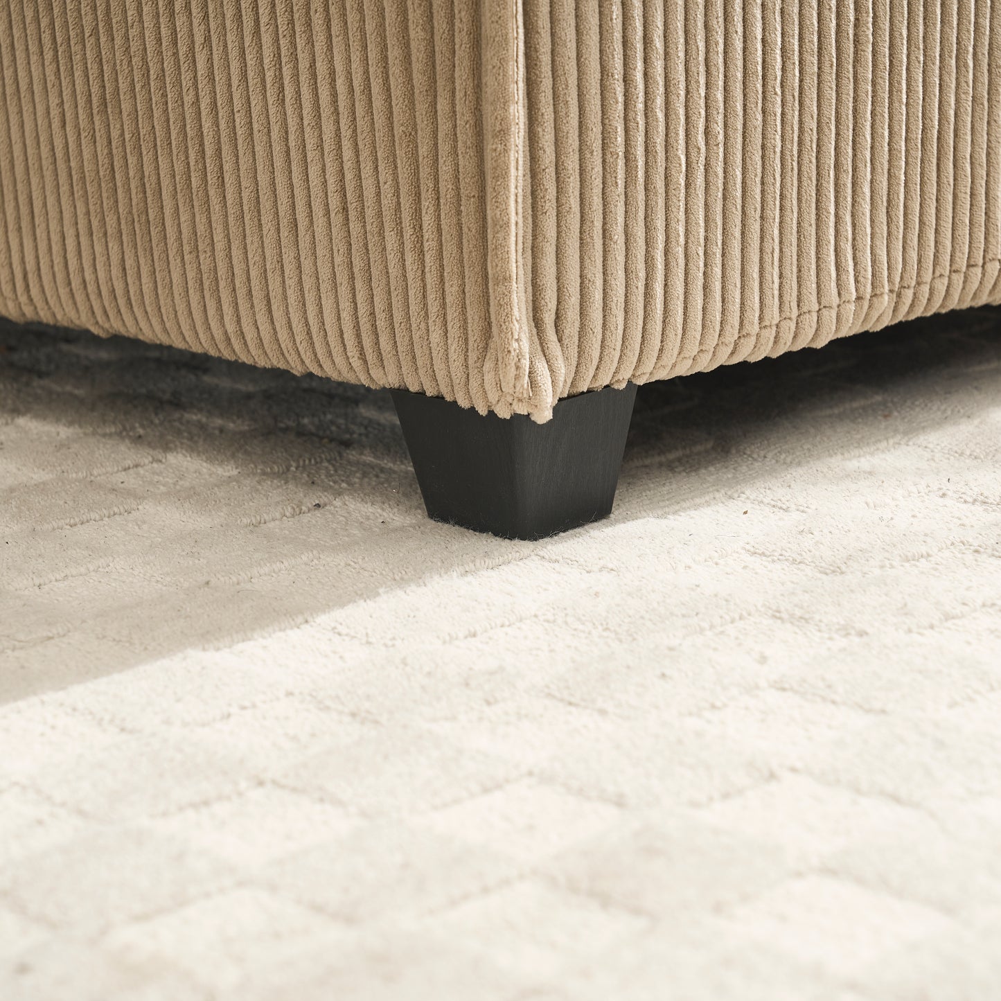 UNITED WE WIN Modular Sectional Sofa U Shaped Modular Couch with Reversible Chaise Modular Sofa Sectional Couch,6- Seat Convertible Sofa,Fit for Living Room-海智集-Default-