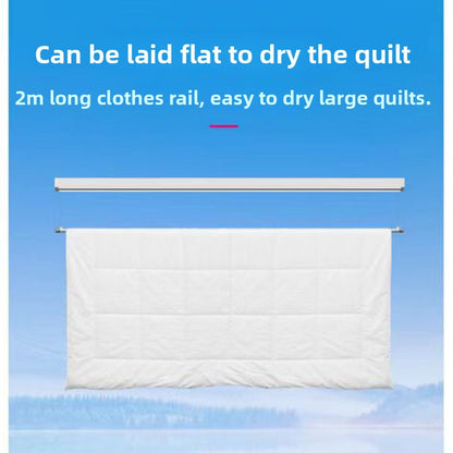 Generation Surface-Mounted Invisible Electric Clothes Rack Lifting Smart Remote Control Embedded Hidden Clothes Dryer-海智集-
