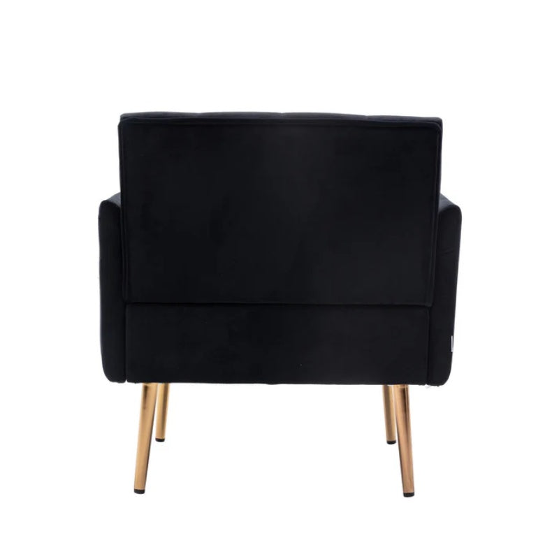 COOLMORE Accent Chair ,leisure single sofa with Rose Golden feet-海智集-Default-