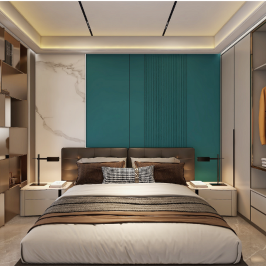 Super Soft Odorless Peacock Blue SY-D02: Create a bright, lively and harmonious home environment-海智集-