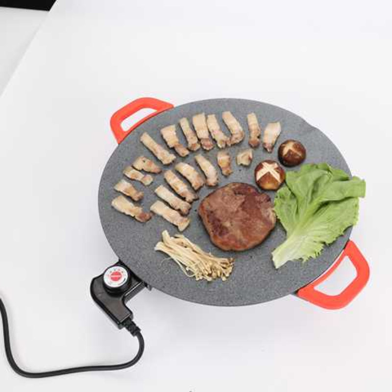 Smokeless Aluminum Electric Grills & Griddles Electric Baking Pan for Household Use Non-Stick Material PTFE-海智集-