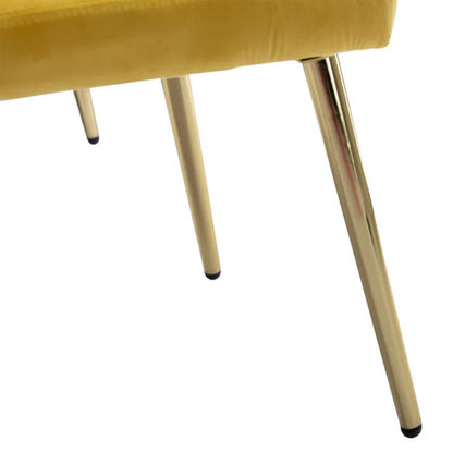 COOLMORE Velvet Accent Chair with Adjustable Armrests and Backrest, Button Tufted Lounge Chair, Single Recliner Armchair with Ottoman-海智集-Default-