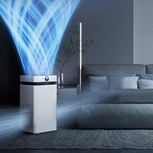 Formaldehyde removal air purifier, household super-energy electric field decomposes formaldehyde, new house odor absorption and disinfection bacteria machine-海智集-