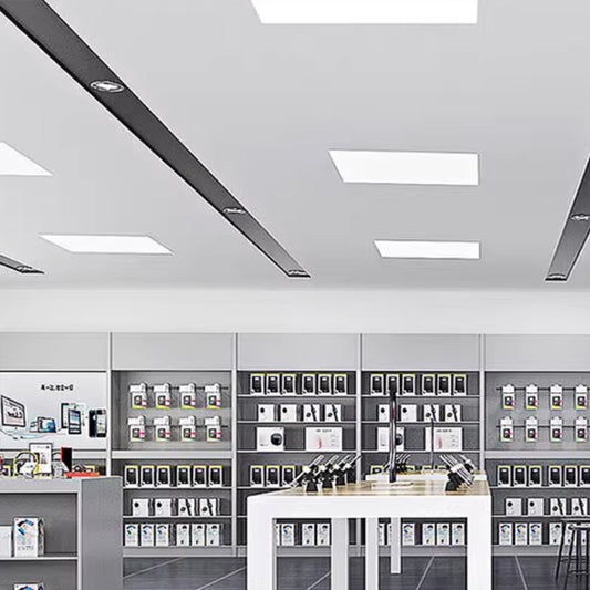EDGE-LIT LED Panel Light - Ultra Bright Ceiling Light for Residential & Commercial Use - 620x620x9mm - 30/36/40/48W - Ideal for Office, Gym, School, Hospital & Basement Lighting - Energy Efficient Replacement for Fluorescent Troffer Fixtures-海智集-