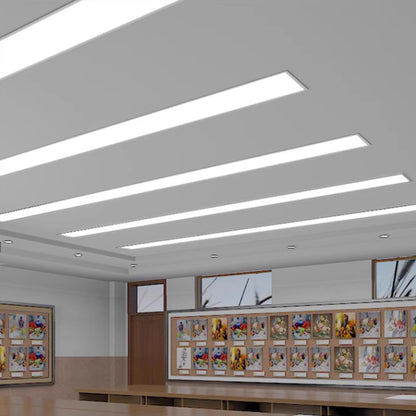 SURFACEMOUNTED BACKLIT PANEL - Ultra Bright Ceiling Mounted LED Panel Light, 300x1200x38mm, 30/36/40W - Versatile Installation, High Temperature Resistant Optical Lens, White Finish-海智集-