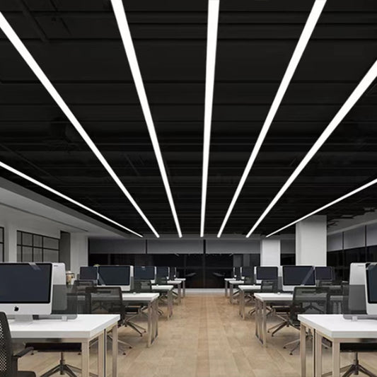 Linear Light Built-In LED Panel - Modern 24W Ultra Bright Slim Design, 1000mm x 50mm x 75mm, Versatile Indoor Lighting Fixture for Stylish Decor and Seamless Connection Options-海智集-