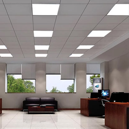 Customized Square Panel Light - Ultra Bright LED Ceiling Light with Surface Power Adjustment - Available in 25W, 28W, 30W, 34W, 36W - Dimensions: 670x670x30mm - Versatile Lighting Solutions for Any Space-海智集-