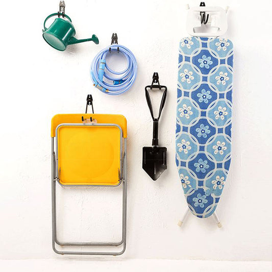 Strong Wall-Mounted Storage Hook - Square Heavy-Duty Hook (Large) - Dimensions: 19.0 x 6.8 x 16.5 cm - Max Load Capacity 35kg - Durable and Stylish Design for Custom Storage Solutions - GGQJ001C-海智集-