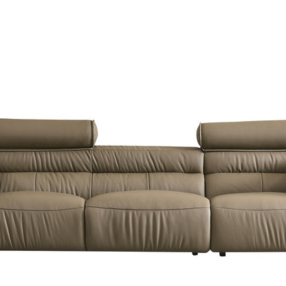 Jinxuan Series Leather sofa, Italian light Luxury four-seater GINSON. CB3732-海智集-