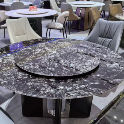 The double-layer round table is not dirty, smooth, and has a large size that is easy to clean-海智集-