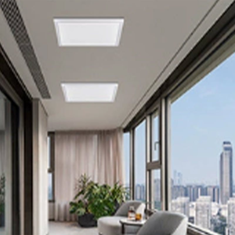 IP65 Edge-Lit LED Panel Light - 40W Clean Room Lighting - Ultra Bright 600x600x9mm - Hygienic and Safe for Hospitals & Food Production Facilities - Versatile High-Performance Panel Light-海智集-