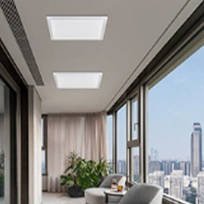 IP65 Edge-Lit LED Panel Light - 40W Clean Room Lighting - Ultra Bright 600x600x9mm - Hygienic and Safe for Hospitals & Food Production Facilities - Versatile High-Performance Panel Light-海智集-