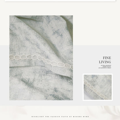 Jian 'ai Impression Curtains: The fabric is tight and wear-resistant, with a natural drape-海智集-