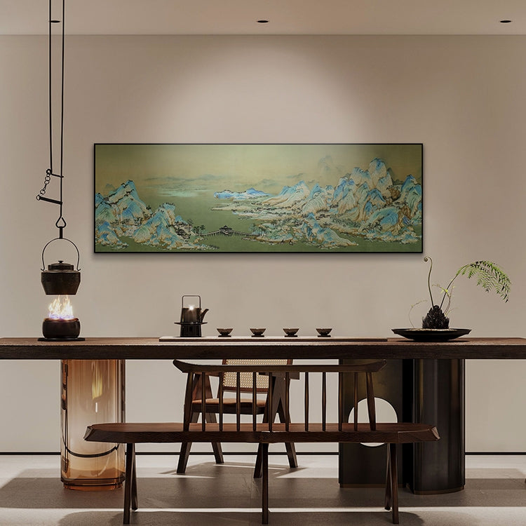 Decorative Art-2A Thousand Li of Rivers and Mountains Scroll I-海智集-