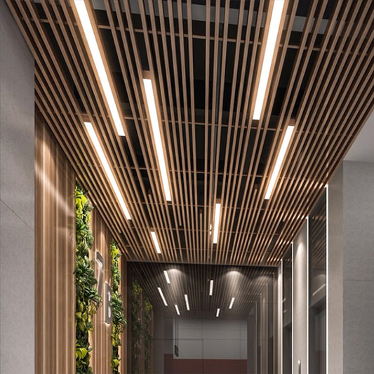 32W Linear Light External - Ultra Bright Slim Panel Lamp, 1500x50x35mm, Smooth Lighting Effect, No Dark Spots, Versatile Applications for Home and Office-海智集-