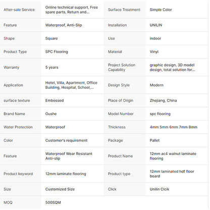 Plastic Pvc Indoor Spc Piso Interior Import Export Wood Oak Vinyl Plank Floor Indian Laminate Waterproof Flooring-海智集-