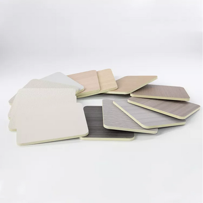 PVC WPC Plastic Interior Wall Panel Wooden Grain Fluted Panel Board for Decoration-海智集-