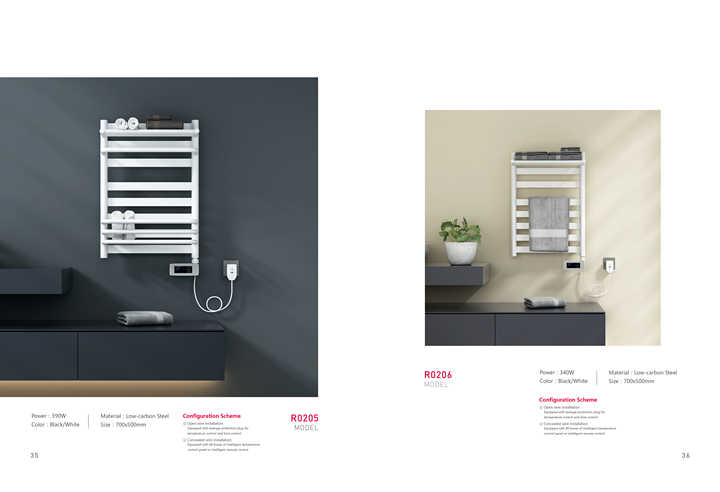 Towel Warmers Heated Towel Rail Electric Towel Rack for Bathroom SPA Center Hotel Resort-海智集-