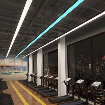 Modern Linear Light Built-In Fixture, Ultra Bright 18W LED Panel Light, 600x50x75mm, Versatile Indoor Lighting Solution for Stylish Decor and Seamless Connection-海智集-
